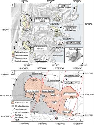 Syn-Emplacement Fracturing in the Sandfell Laccolith, Eastern Iceland—Implications for Rhyolite Intrusion Growth and Volcanic Hazards